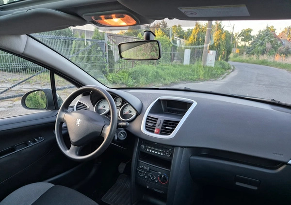 Peugeot 207 cena 10900 przebieg: 164000, rok produkcji 2009 z Myślibórz małe 172